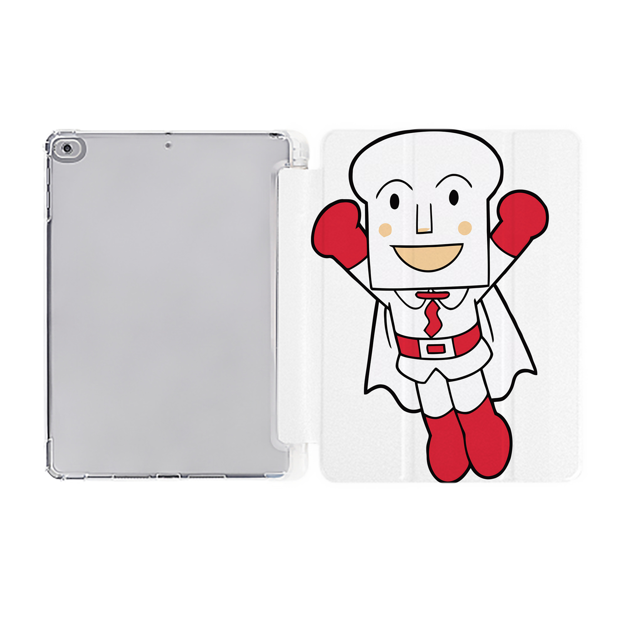 （画像用） アンパンマン Anpanman IPad ケース ペン収納付き 三つ折りスタンド PUレザー×シリコン 対応機種9.5/10.5/10.9インチ